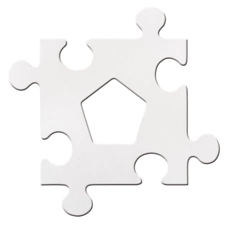 Roylco Picture Frame Puzzle Pieces, 48PK R52102
